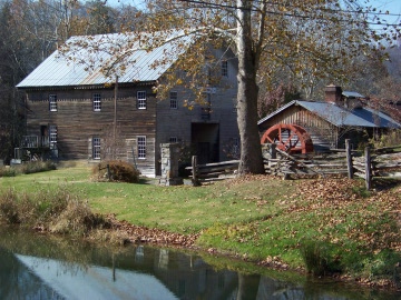Mill and Forge from Bridge