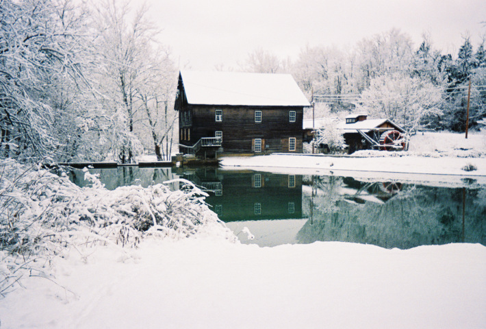 Mill and Forge in Winter