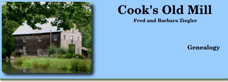 Cook's Old Mill -- Cook Family Genealogy